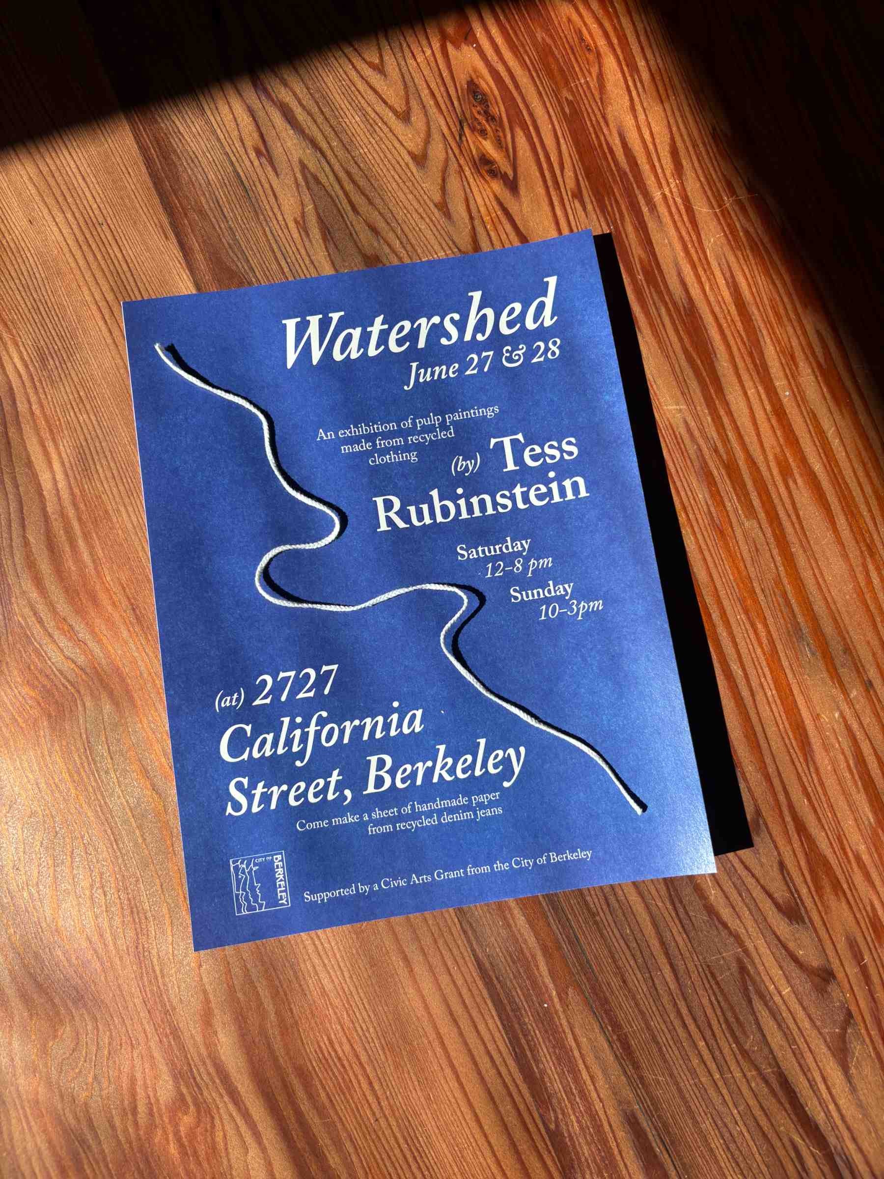 poster for watershed show